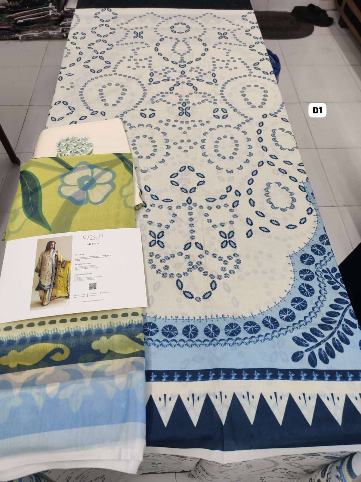 Coco Prints Vol 3 open & model pic by Zarashahjahan